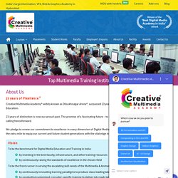 Top Multimedia Training Institute in India – Creative Multimedia