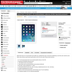 Apple iPad 2 16 GB Wi-Fi + 3G -multimedialaite, valkoinen