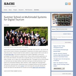 Summer School on Multimodal Systems for Digital Tourism