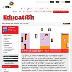 Multimodale, l’école du 21e siècle!