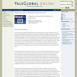 Globalinc.An Atlas Of The Multinational Corporation