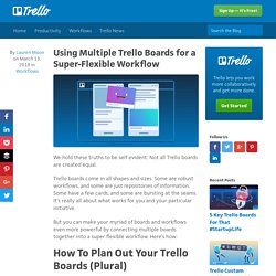 Using Multiple Trello Boards for a Super-Flexible Workflow