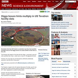 Higgs boson hints multiply in US Tevatron facility data