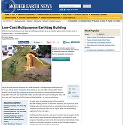 Low-Cost Multipurpose Earthbag Building - DIY