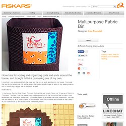 Multipurpose Fabric Bin / Bags