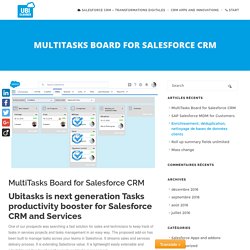 MultiTasks Management for Salesforce