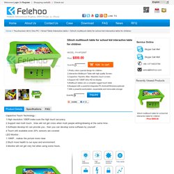 touch screen table for sale