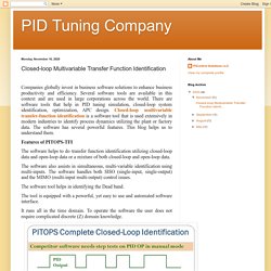 PID Tuning Company : Closed-loop Multivariable Transfer Function Identification