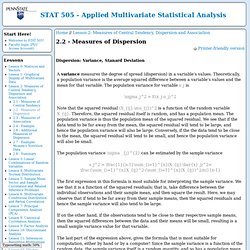 STAT 505 - Applied Multivariate Statistical Analysis
