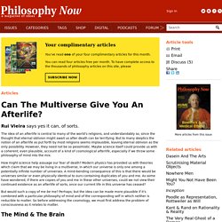 Can The Multiverse Give You An Afterlife?