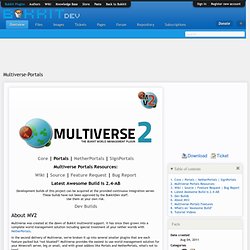Multiverse-Portals