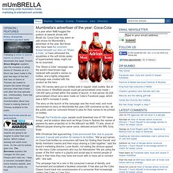 Mumbrella’s advertiser of the year: Coca-Cola