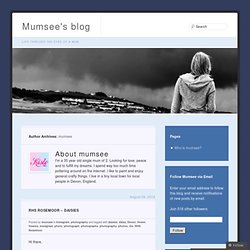 mumsee « Mumsee’s blog