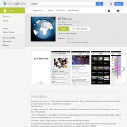 El Mundo - Android Apps on Google Play