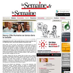 Municipales 2014 à Nancy Nancy Ville Humaine se lance dans la bataille