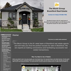 The Munir Group Brantford Real Estate