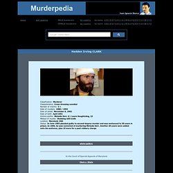 Murderpedia, the encyclopedia of murderers