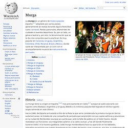 Murga - Wikipedia, la enciclopedia libre