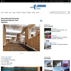 Musashino Art University Museum & Library / Sou Fujimoto