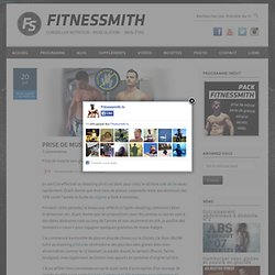 Prise de Muscle sans Gluten - Site officiel de Fitnessmith
