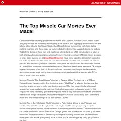 The Top Muscle Car Movies Ever Made!