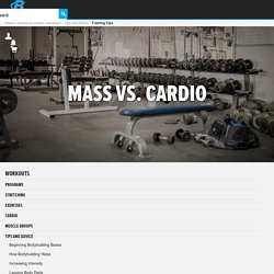 Ask The Muscle Prof: What's The Best Cardio For Preserving Mass?