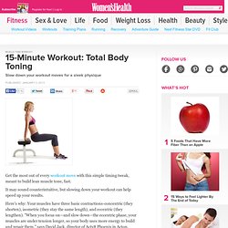 The Total Body Muscle Tone Workout