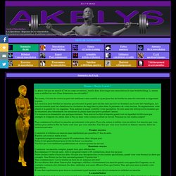 Les F.A.Q. Akelys [ musculation, exercices, fitness et nutrition ] : Muscler le penis, Les exercices vous permettant d'améliorer votre contrôle et vos performances sexuelles
