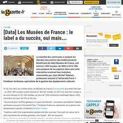 [Data] Les Musées de France : le label a du succès, oui mais...