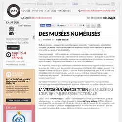 Des musées numérisés