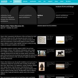 Museum of Arts and Design Collection Database