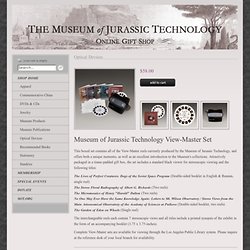 Museum of Jurassic Technology Gift Shop — Museum of Jurassic Technology View-Master Set