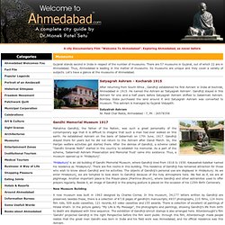 Museums - A Complete Ahmedabad City Guide by Dr. Manek Patel