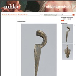 Bronzeattache - Objektdatenbank der Museumslandschaft Hessen Kassel