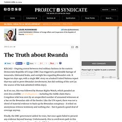 "The Truth about Rwanda" by Louise Mushikiwabo