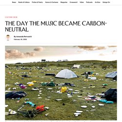 The Day the Music Became Carbon-Neutral