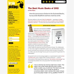 The Best Music Books of 2012