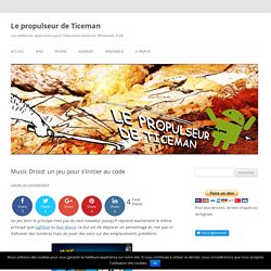 Music Droid: un jeu pour s’initier au code