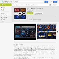 SPC - Music Sketchpad - Android Market