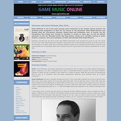 Interview with Grant Kirkhope (May 2010)