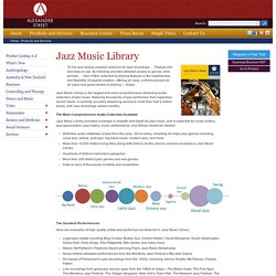 Jazz Music Library