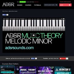 ADSR - Music Theory – Melodic Minor Scales