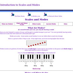 Music Theory Scales and Modes