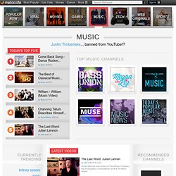 Music Videos on Metacafe.com - Artists in every genre and from every label, Watch Now!