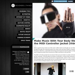 Make Music With Your Body Wearing the MIDI...