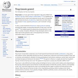 Trap (music genre)