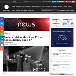 Music world in shock as Prince dies suddenly aged 57