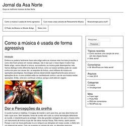Como a música é usada de forma agressiva – Jornal da Asa Norte