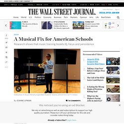 A Musical Fix for American Schools