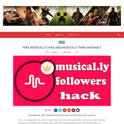 Free Musically Likes and Musically Fans Instantly - Classic Trash